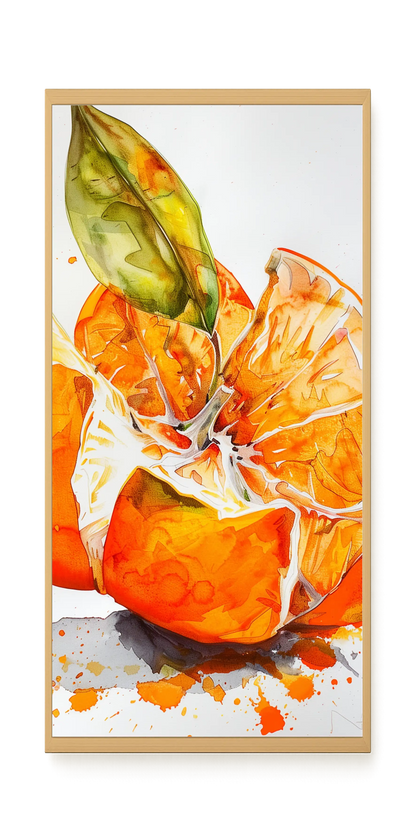Orange Slices Canvas Print