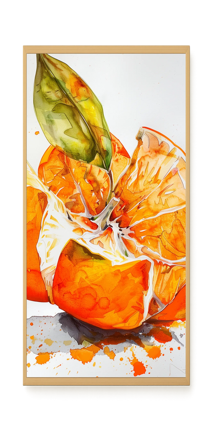Orange Slices Canvas Print