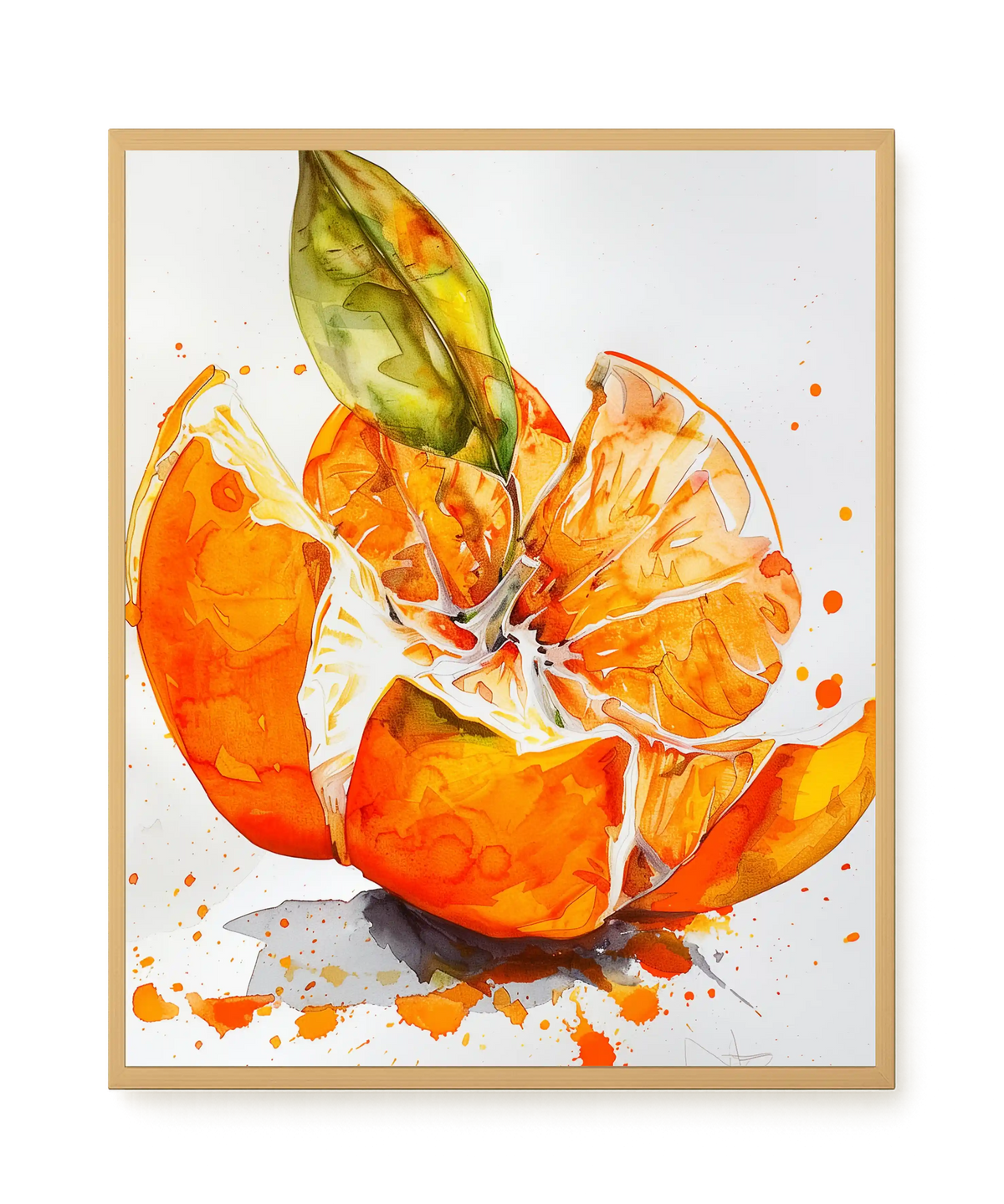 Orange Slices Canvas Print