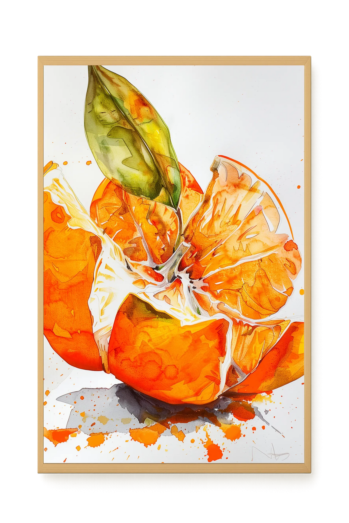 Orange Slices Canvas Print