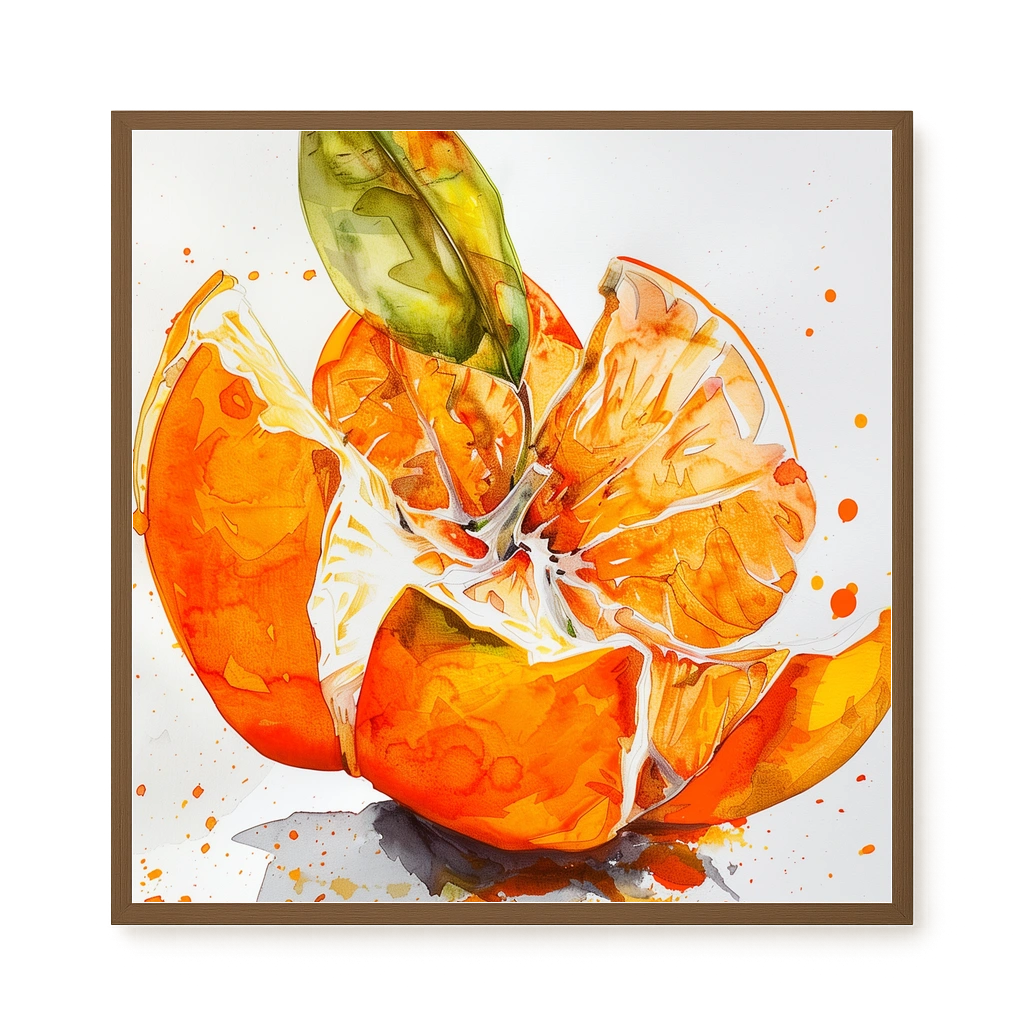 Orange Slices Canvas Print