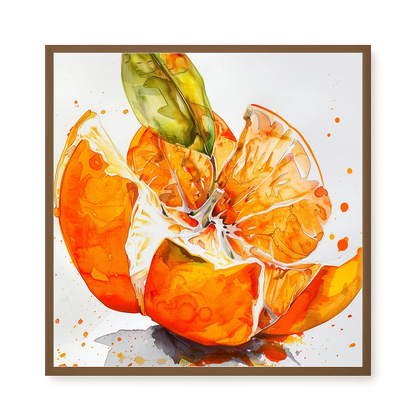 Orange Slices Canvas Print