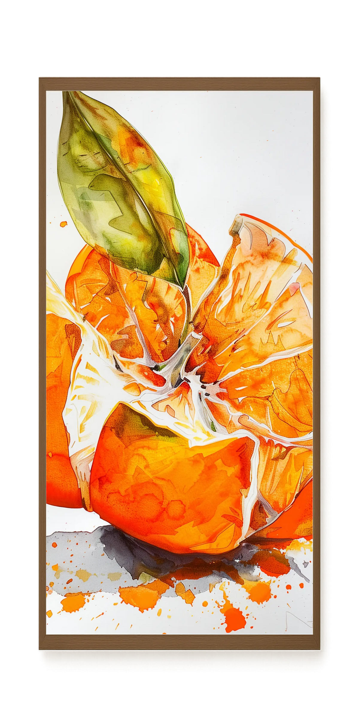 Orange Slices Canvas Print