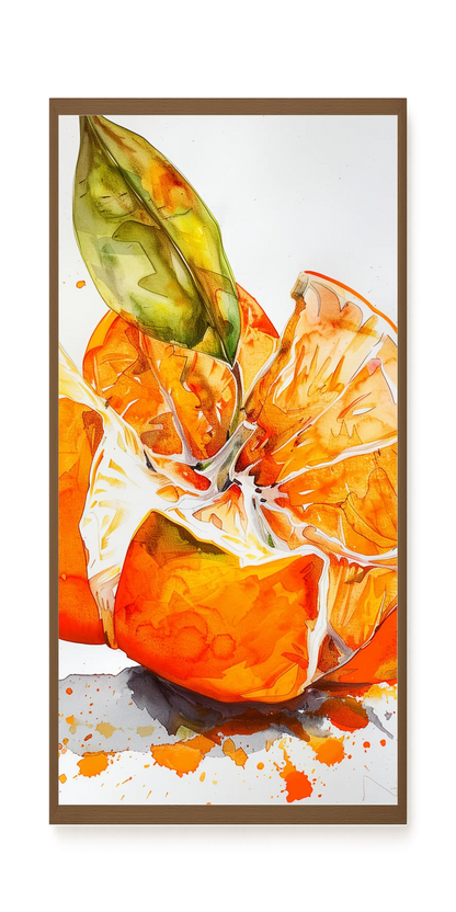 Orange Slices Canvas Print
