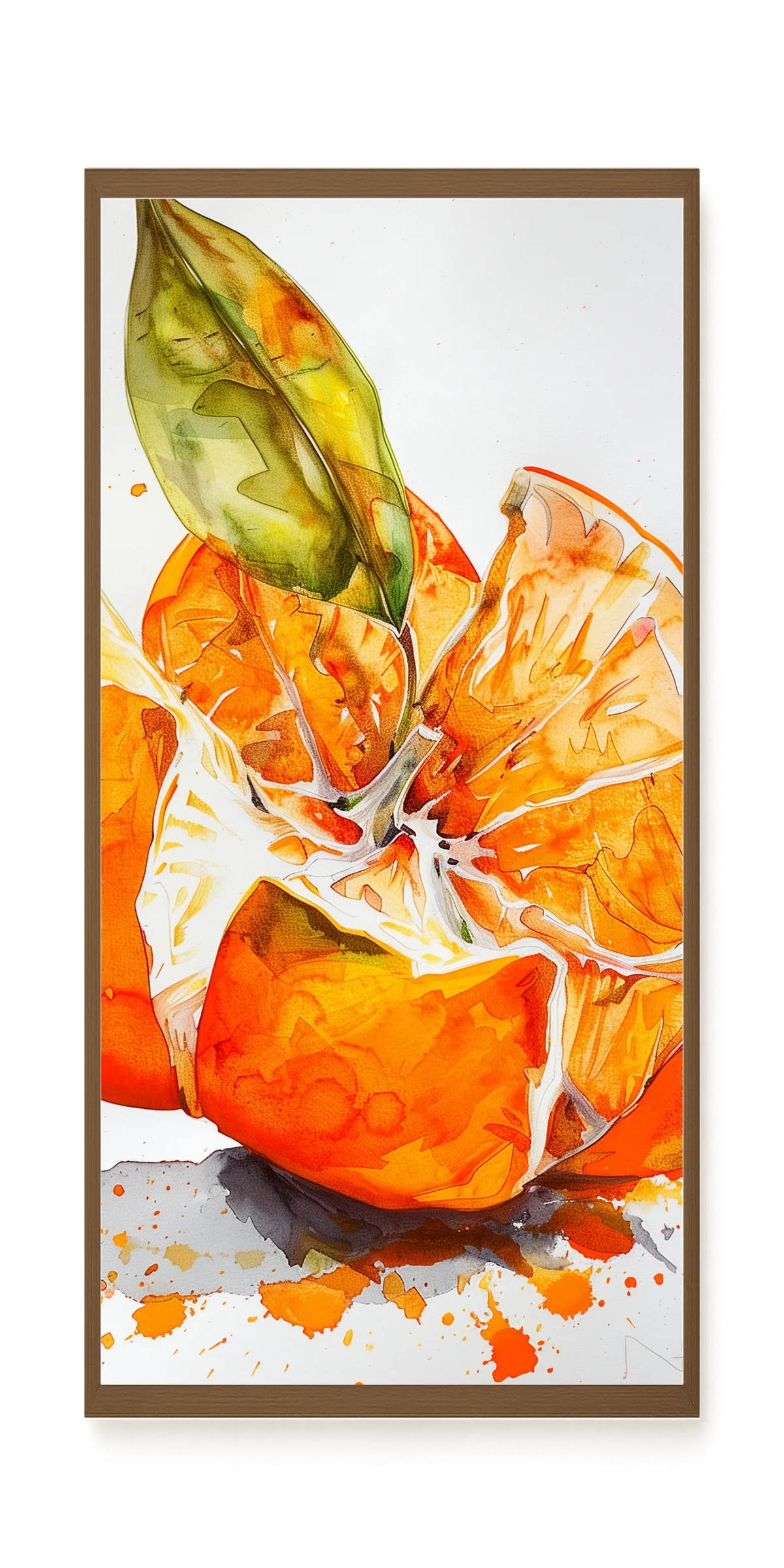 Orange Slices Canvas Print