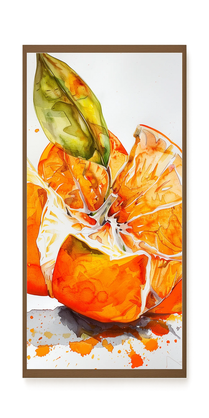 Orange Slices Canvas Print