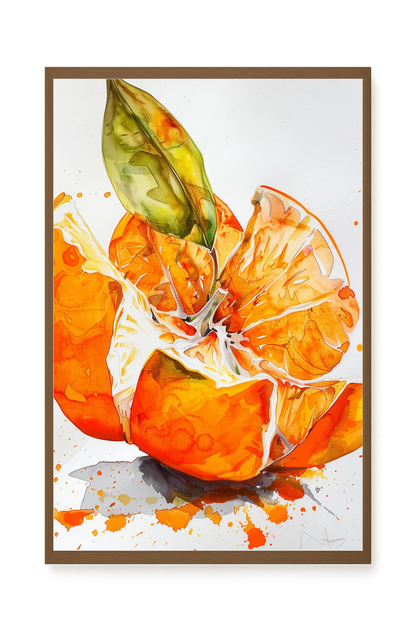 Orange Slices Canvas Print
