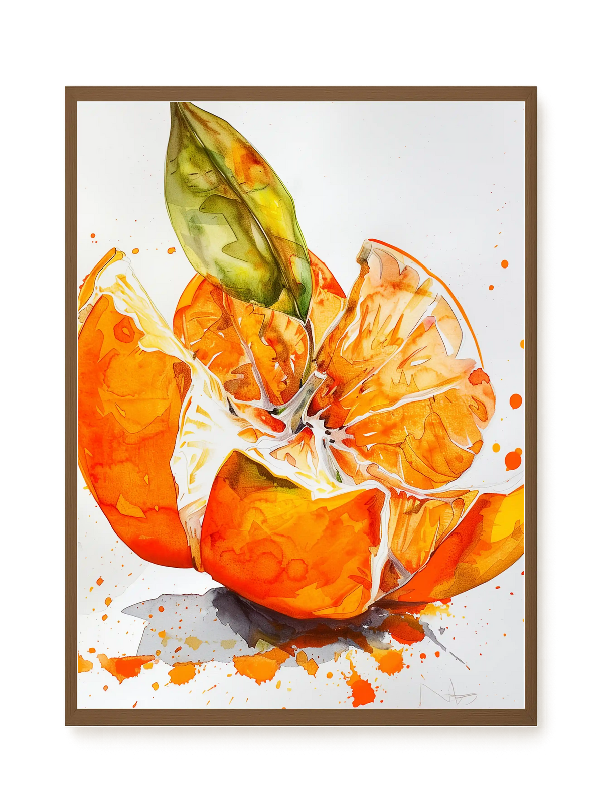 Orange Slices Canvas Print