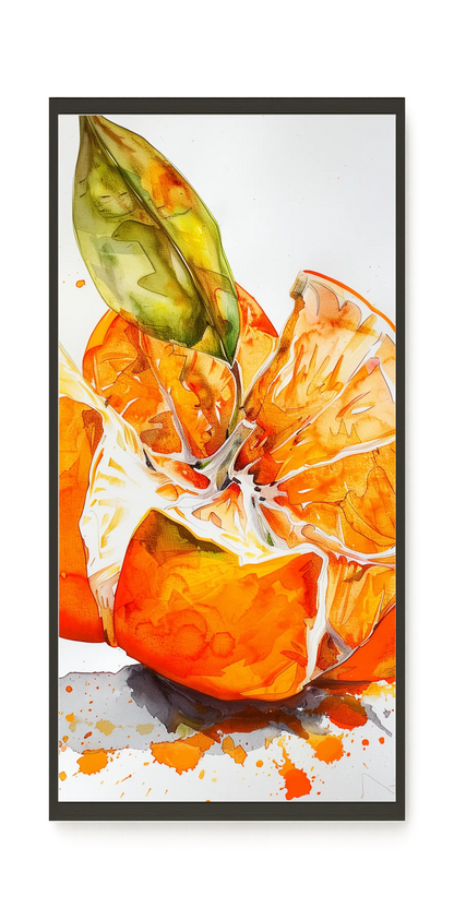 Orange Slices Canvas Print