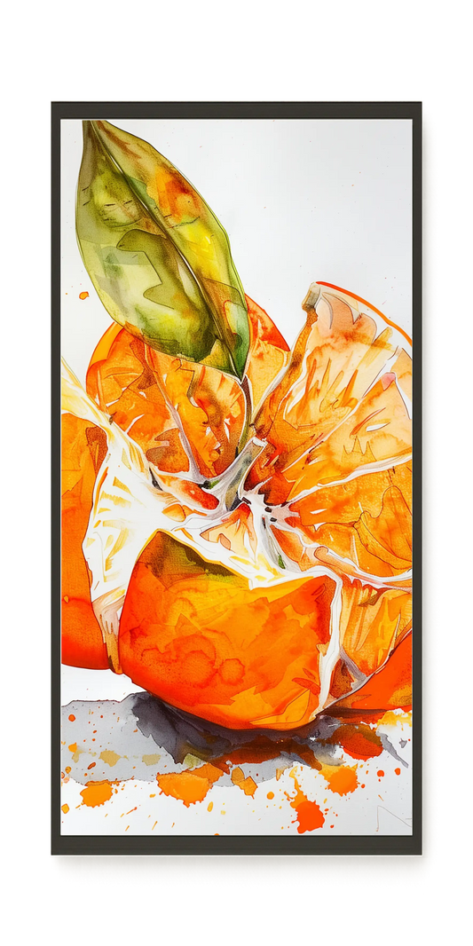 Orange Slices Canvas Print