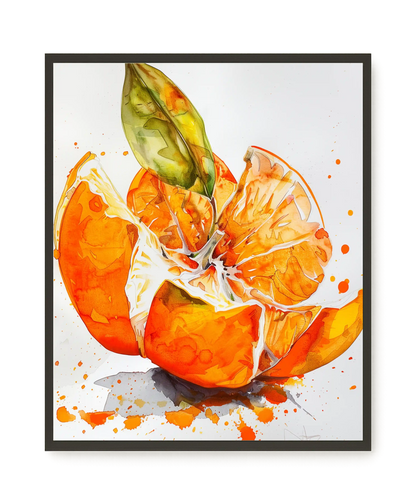 Orange Slices Canvas Print