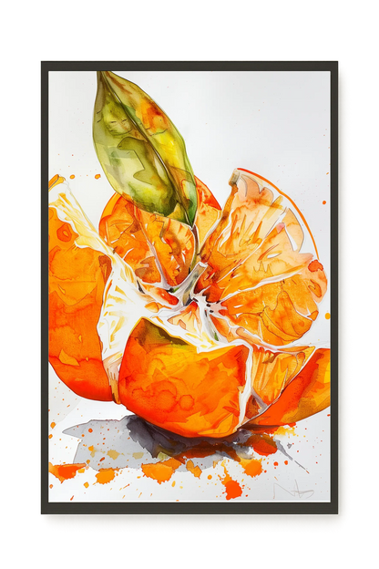 Orange Slices Canvas Print