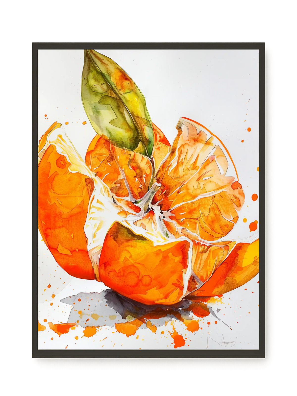 Orange Slices Canvas Print