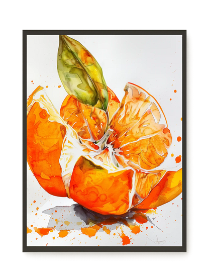 Orange Slices Canvas Print