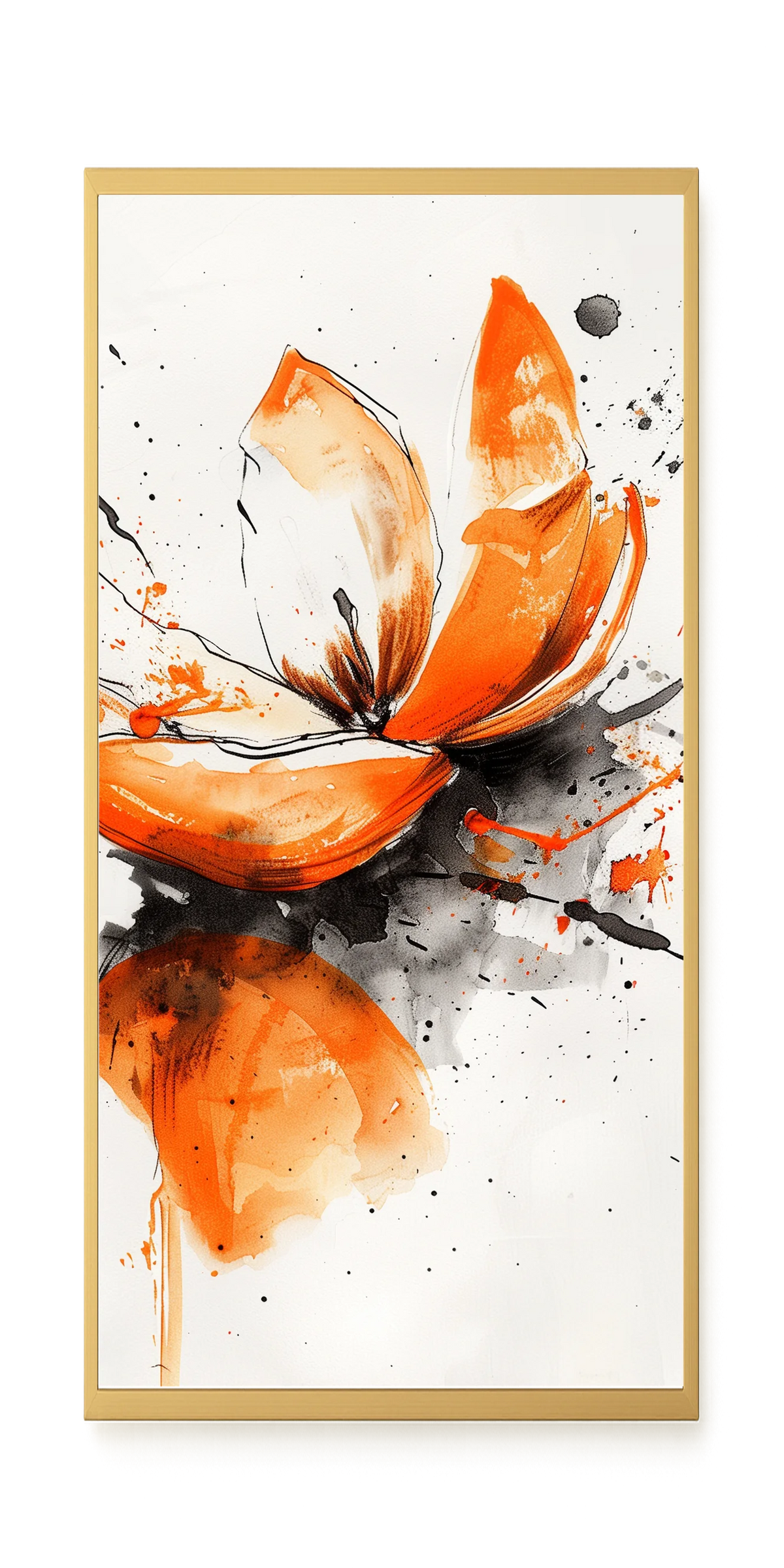 Abstract Petals Canvas Wall Art