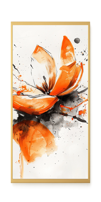 Abstract Petals Canvas Wall Art