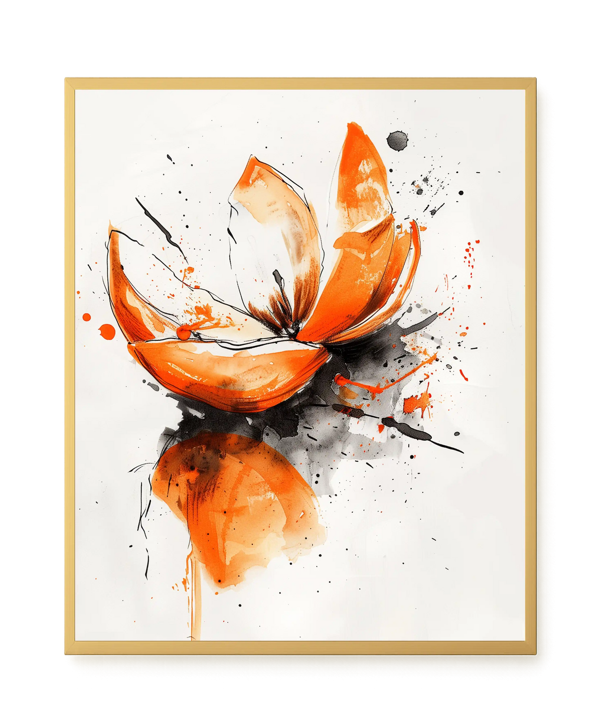 Abstract Petals Canvas Wall Art