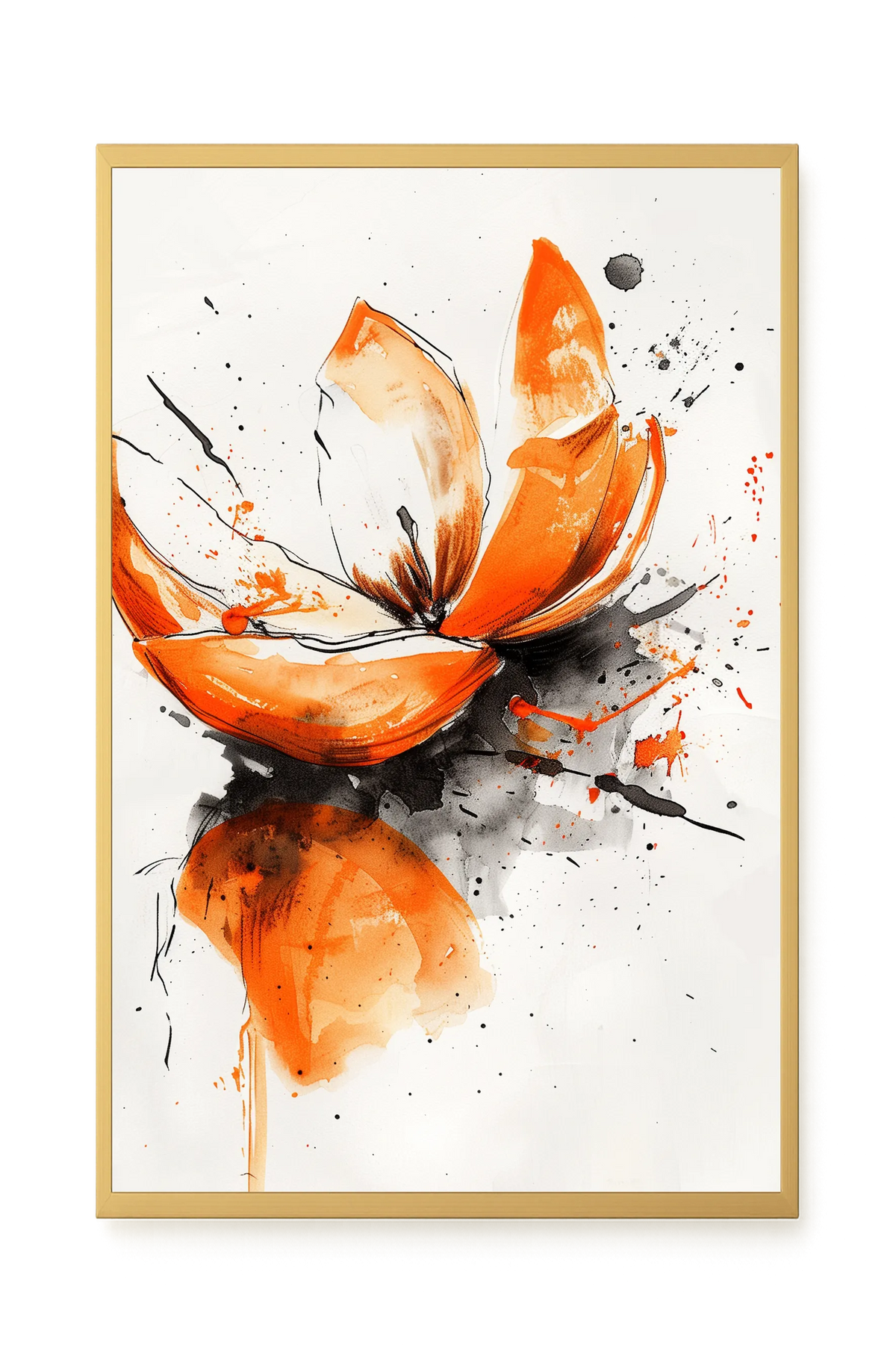 Abstract Petals Canvas Wall Art