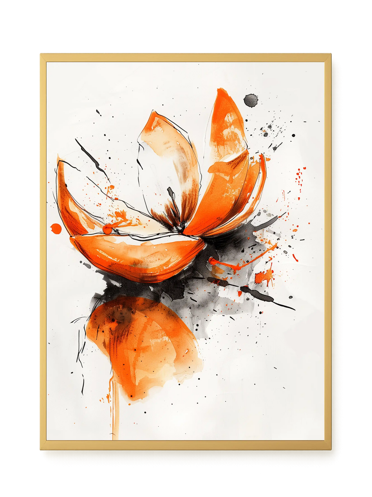 Abstract Petals Canvas Wall Art