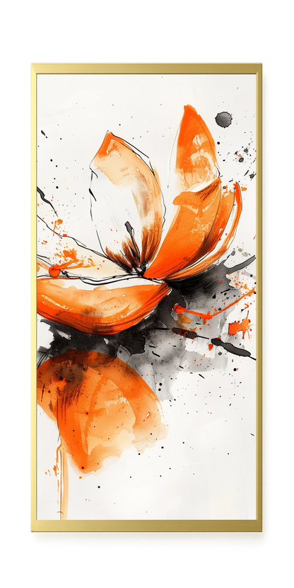 Abstract Petals Canvas Wall Art