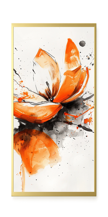 Abstract Petals Canvas Wall Art