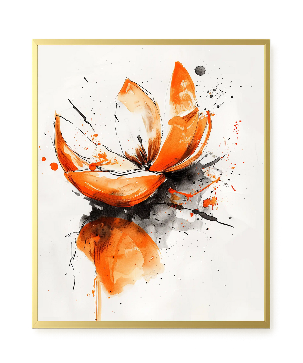 Abstract Petals Canvas Wall Art