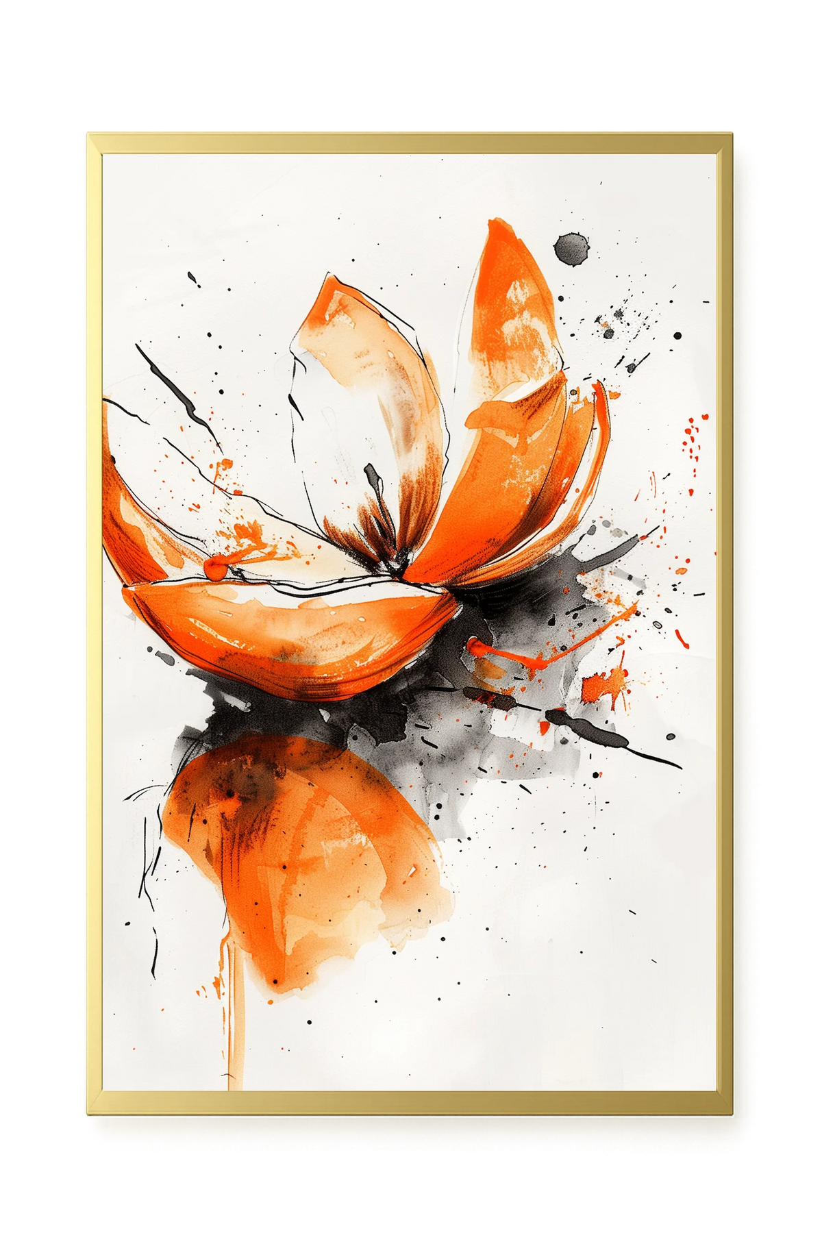Abstract Petals Canvas Wall Art