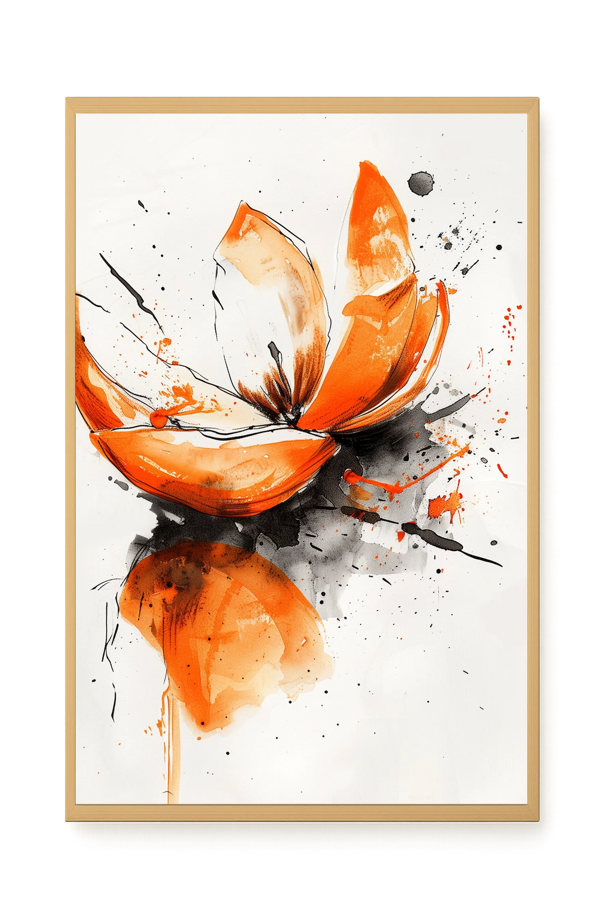 Abstract Petals Canvas Wall Art