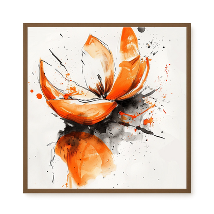 Abstract Petals Canvas Wall Art