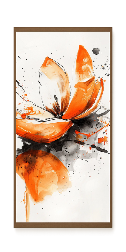 Abstract Petals Canvas Wall Art
