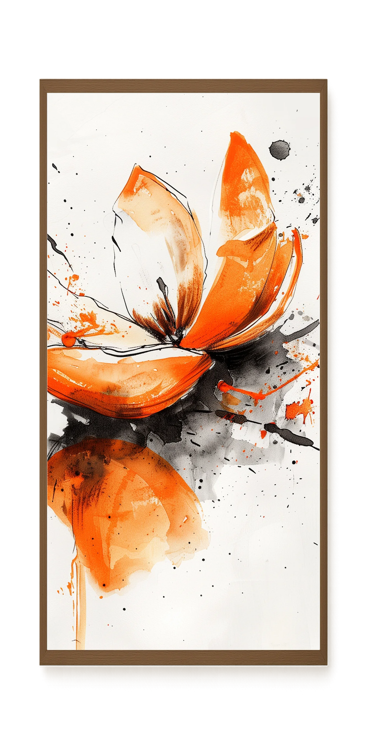 Abstract Petals Canvas Wall Art