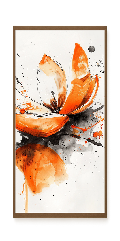 Abstract Petals Canvas Wall Art