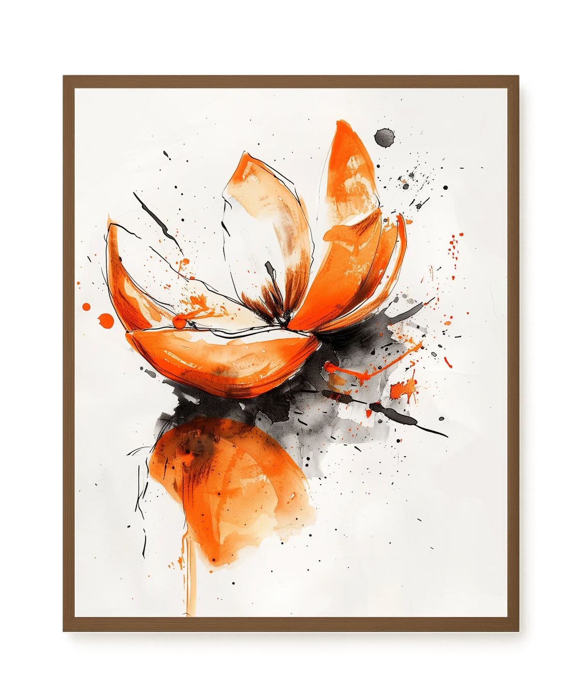 Abstract Petals Canvas Wall Art