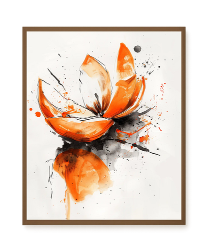 Abstract Petals Canvas Wall Art