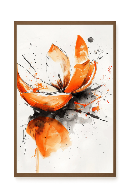 Abstract Petals Canvas Wall Art