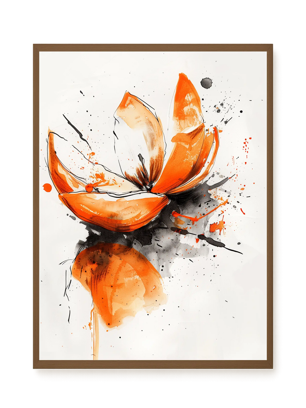 Abstract Petals Canvas Wall Art