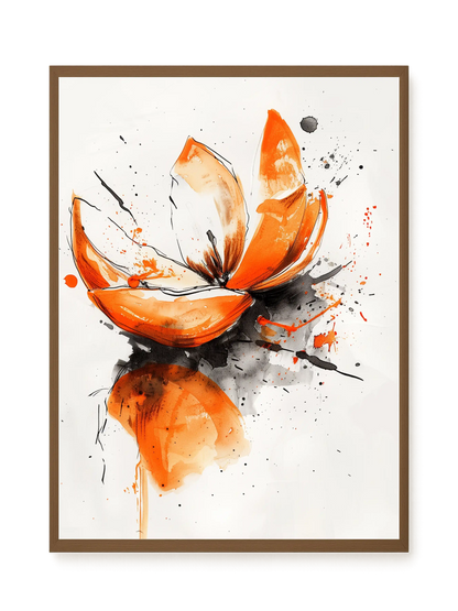 Abstract Petals Canvas Wall Art