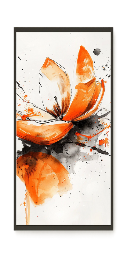 Abstract Petals Canvas Wall Art