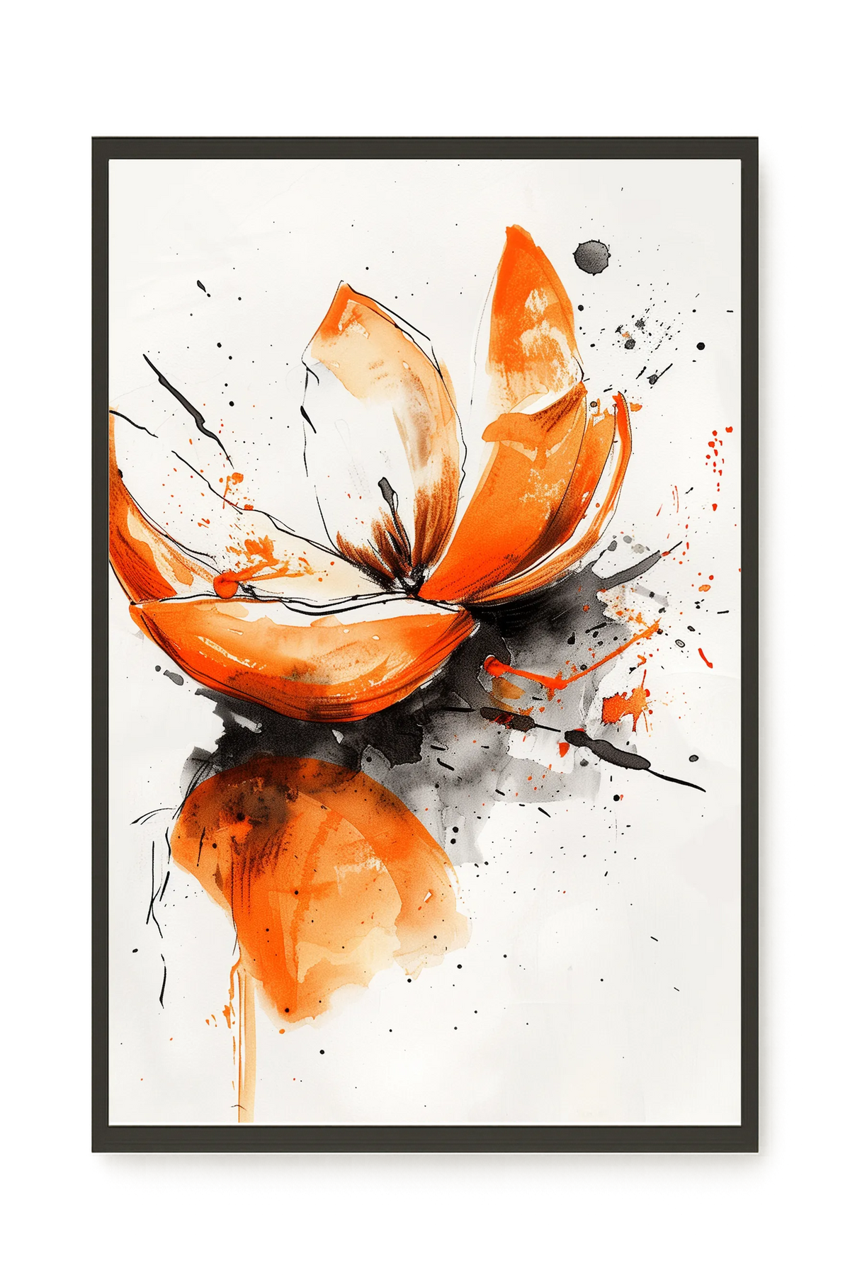 Abstract Petals Canvas Wall Art