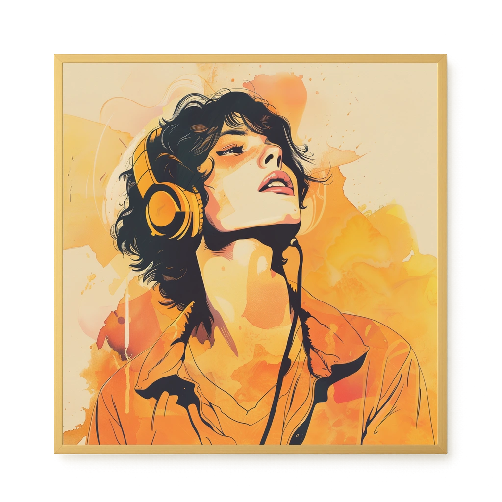 Music Euphoria Canvas Print
