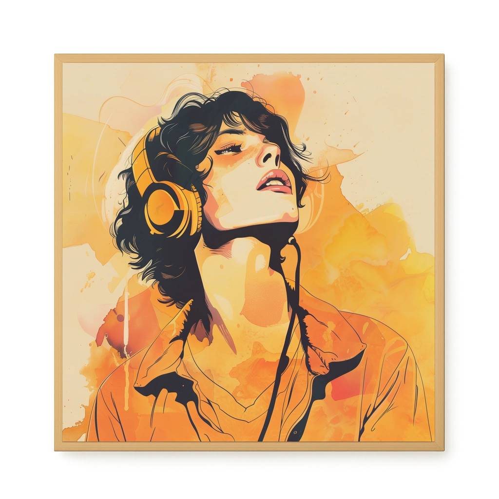 Music Euphoria Canvas Print