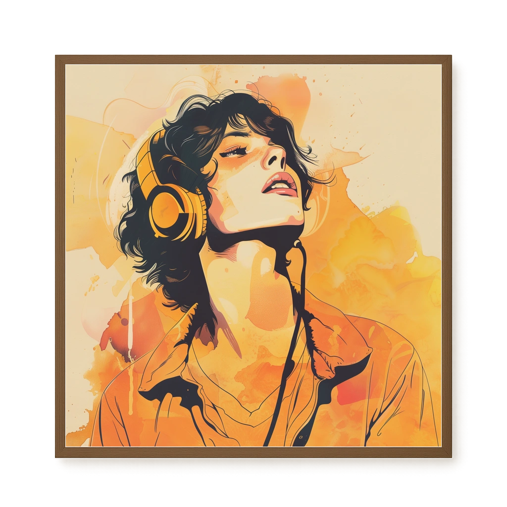 Music Euphoria Canvas Print