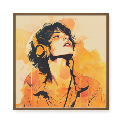 Music Euphoria Canvas Print