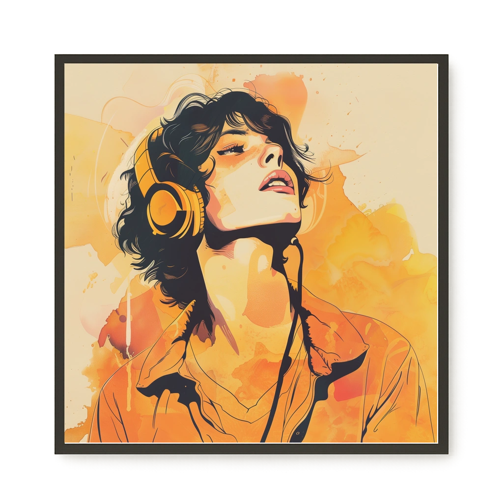 Music Euphoria Canvas Print