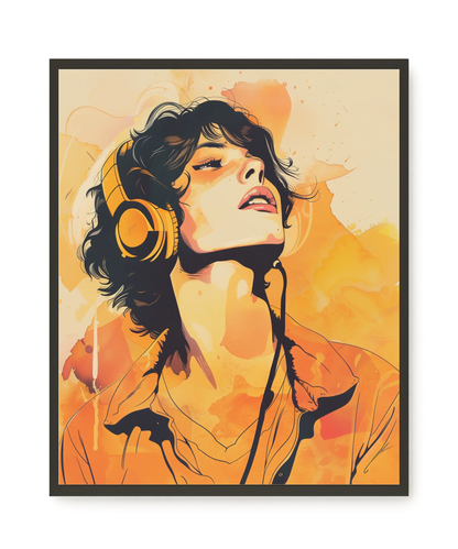 Music Euphoria Canvas Print