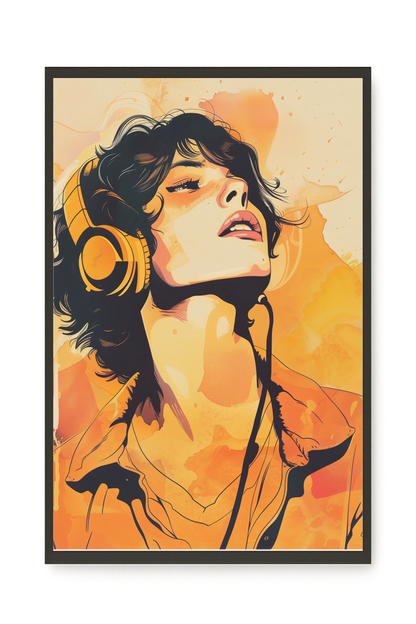 Music Euphoria Canvas Print