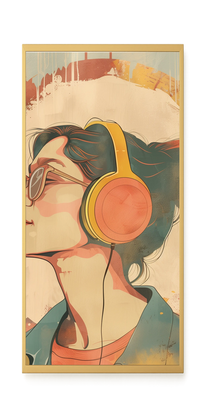 Listening Calm Canvas Wall Art