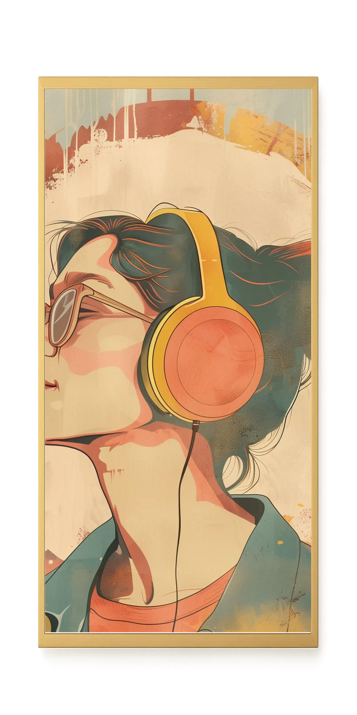 Listening Calm Canvas Wall Art
