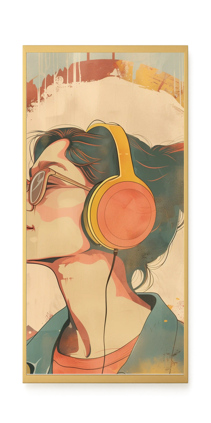 Listening Calm Canvas Wall Art