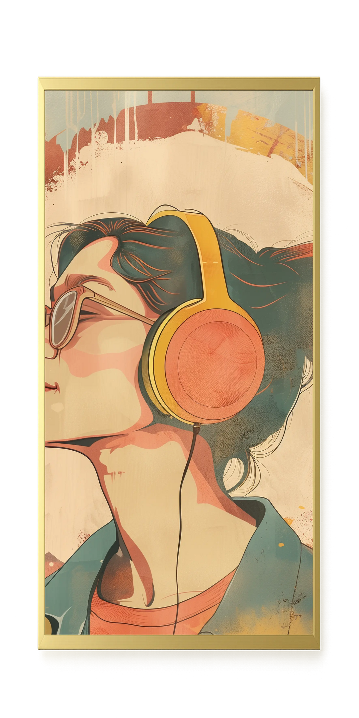 Listening Calm Canvas Wall Art